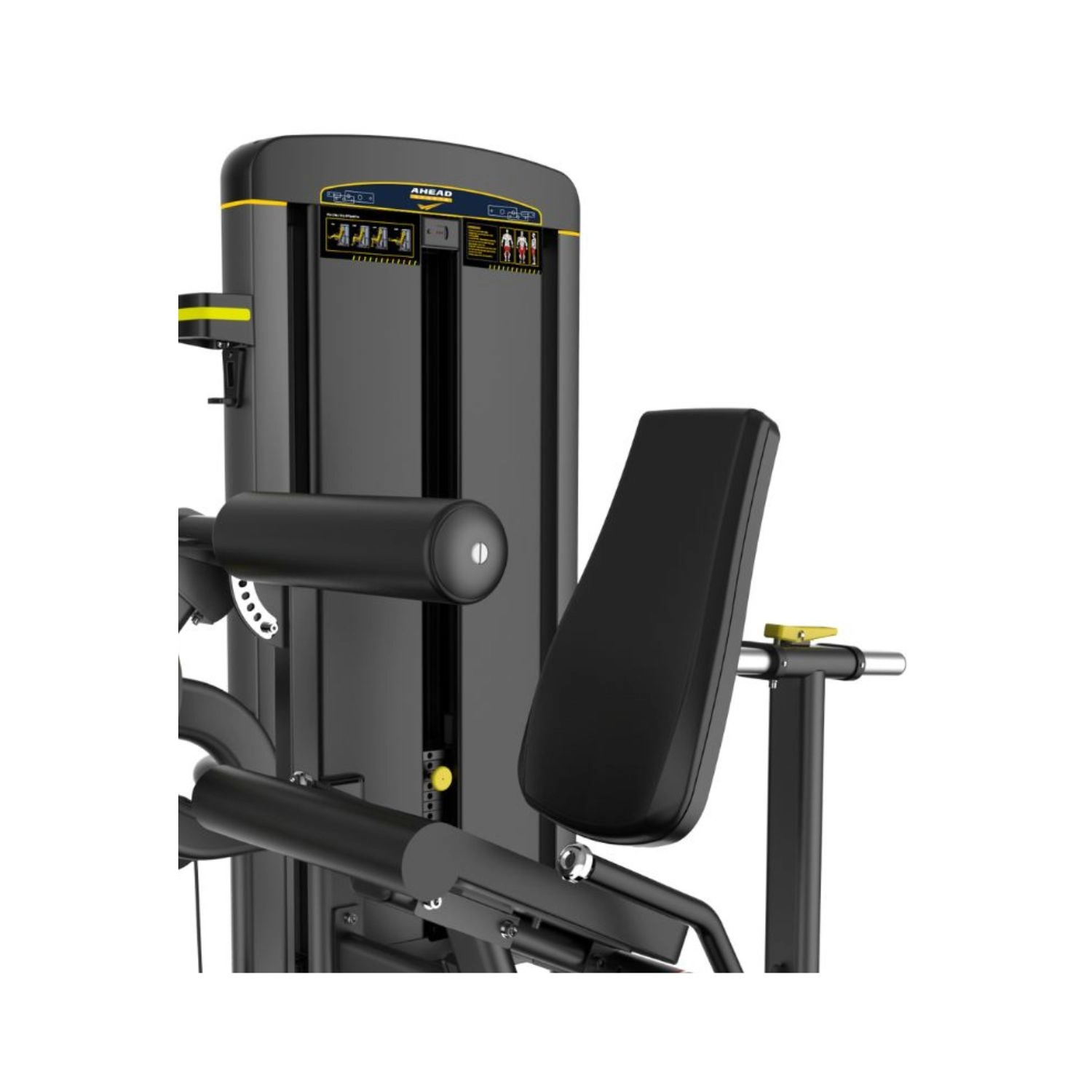 Máquina Extensora / Flexora de Pernas Profissional Ahead Sports Regulagem Ergonômica
