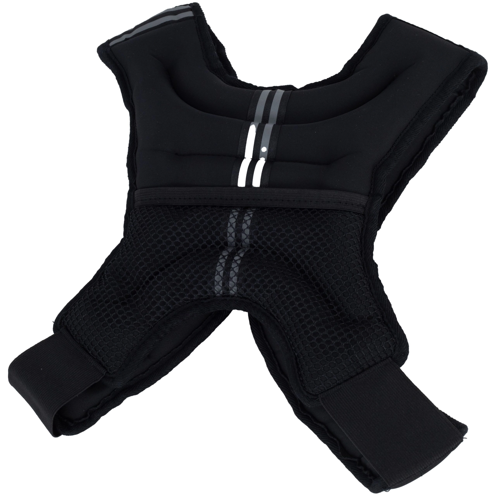 COLETE DE PESO PARA TREINAMENTO FUNCIONAL 10KG (WEIGHT VEST FOR FUNCTIONAL TRAINING) - BONAFIT - PRETO