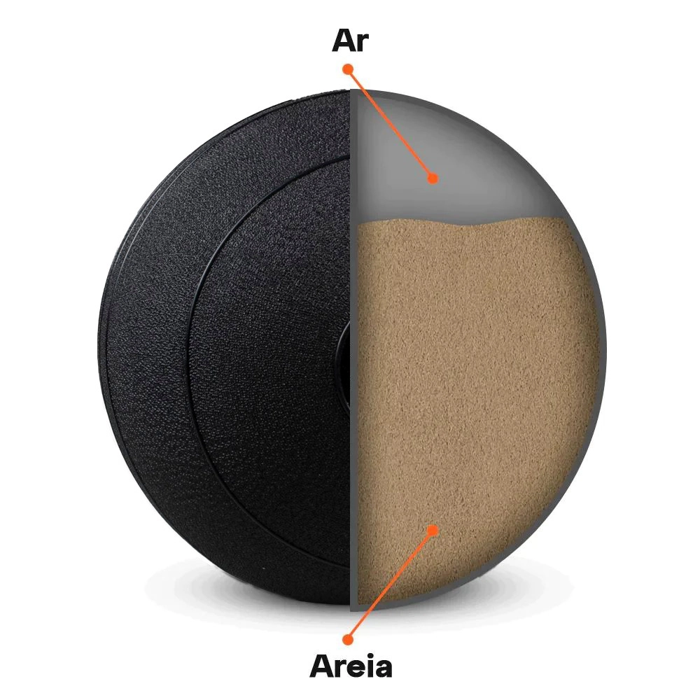 Bola De Parede 2Kg (Slam Ball) - Bonafit - Preto