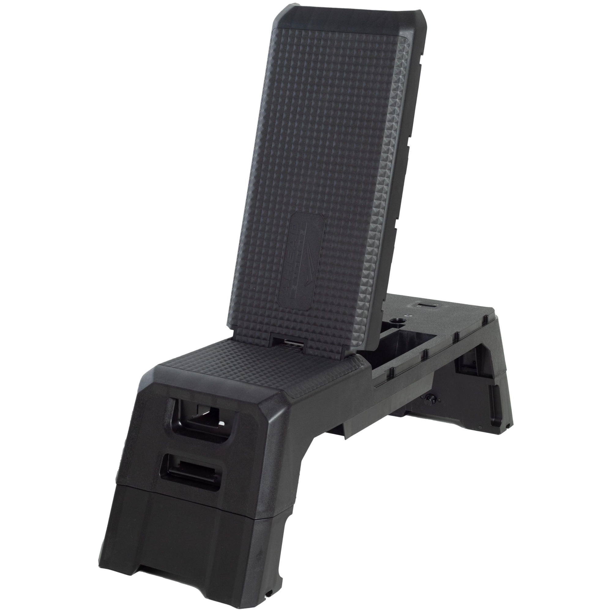 Banco Step Profissional com Pistão Regulável Ahead Sports Preto