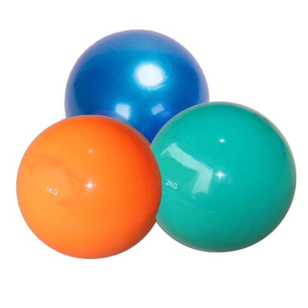Kit 3 Bolas de Peso Tonificadora Exercícios de Ginástica, Pilates e Musculação