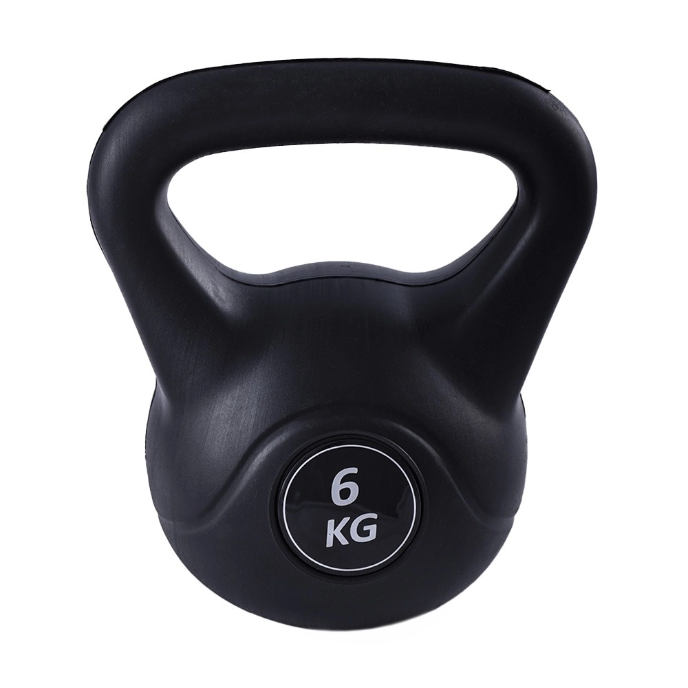 KETTLEBELL BLACK CIMENTO 6 KG