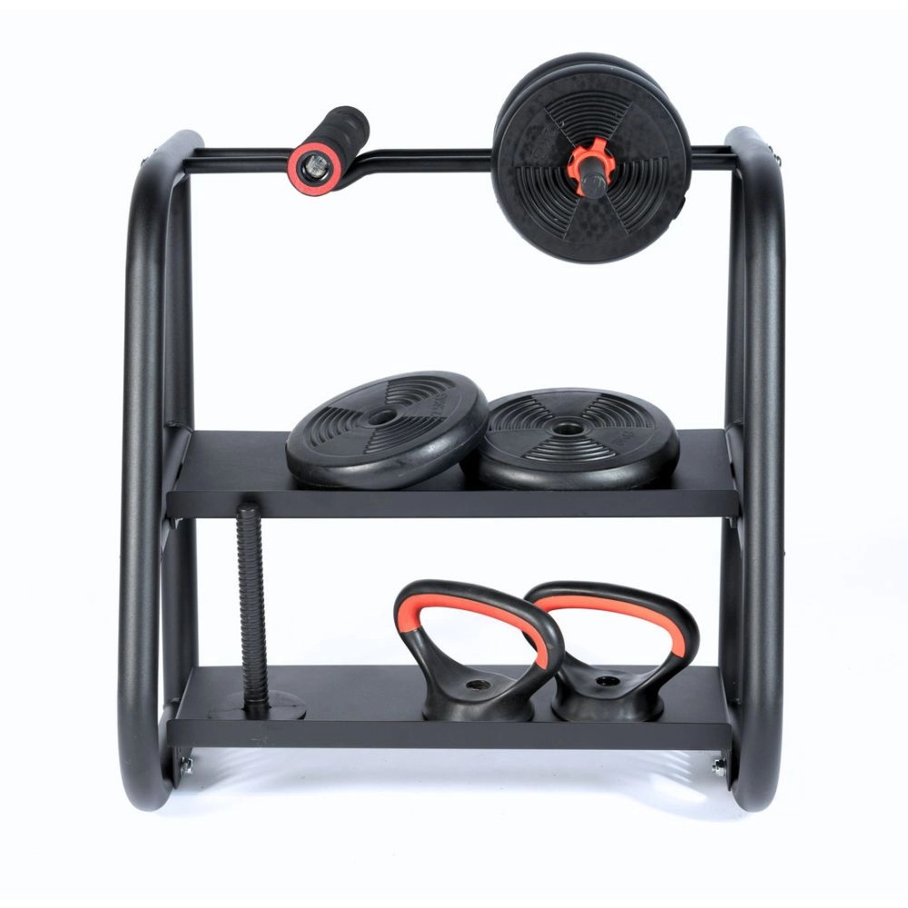 Suporte Para Kit Musculação 6 Em 1 Bonafit Preto 