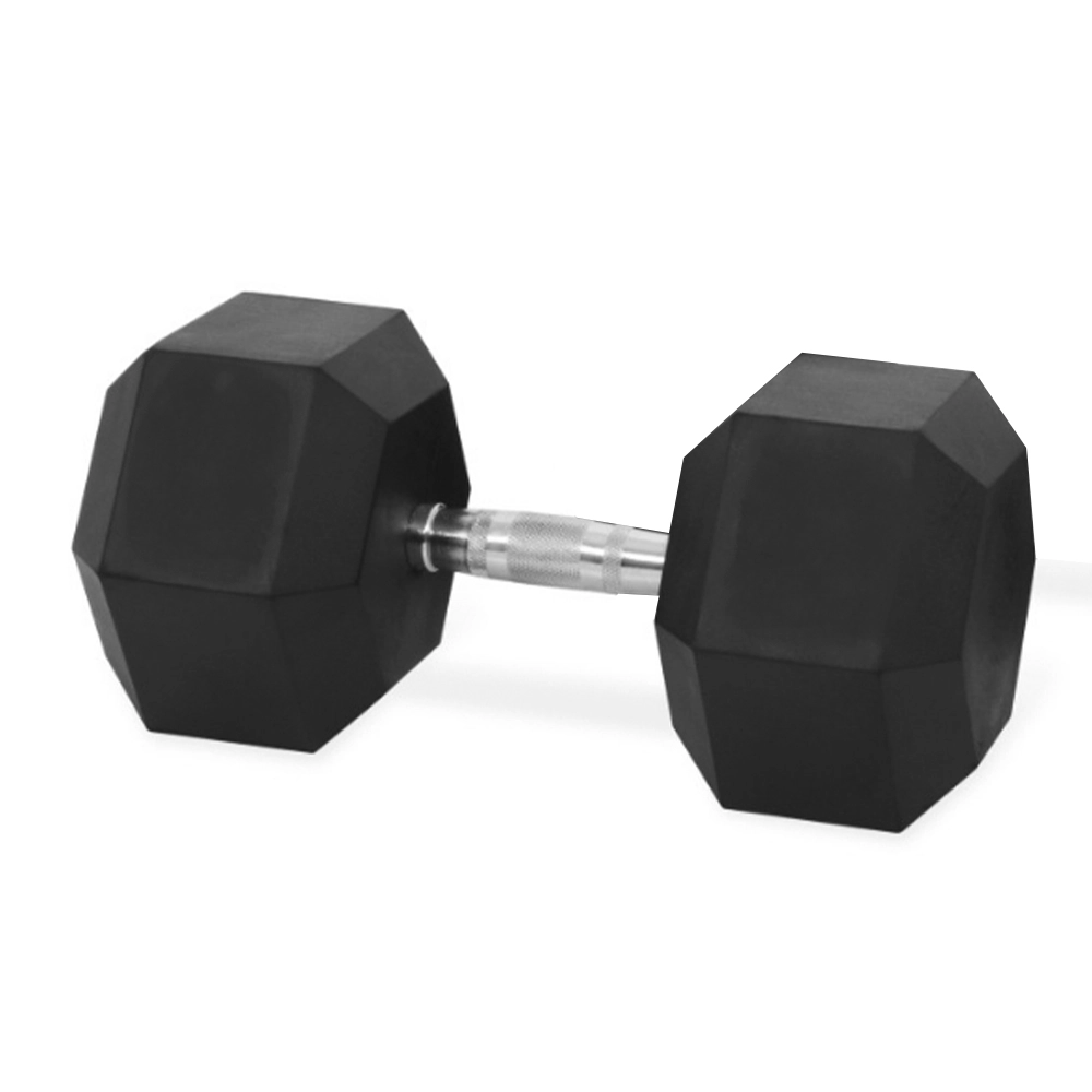 Halter Dumbell Sextavado 40Kg (Hex Dumbbell 40Kg) - As - Preto