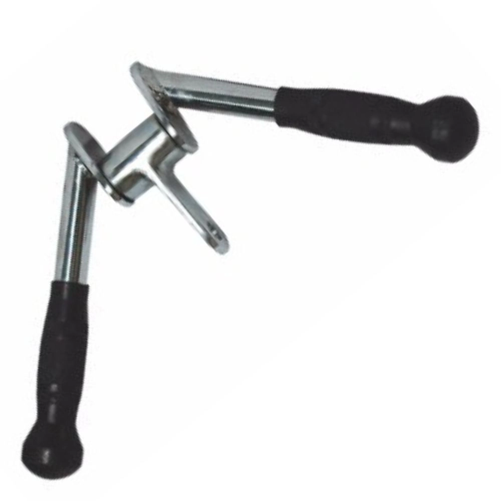 Puxador Em W Alça De Borracha (W Handle) - As - Preto