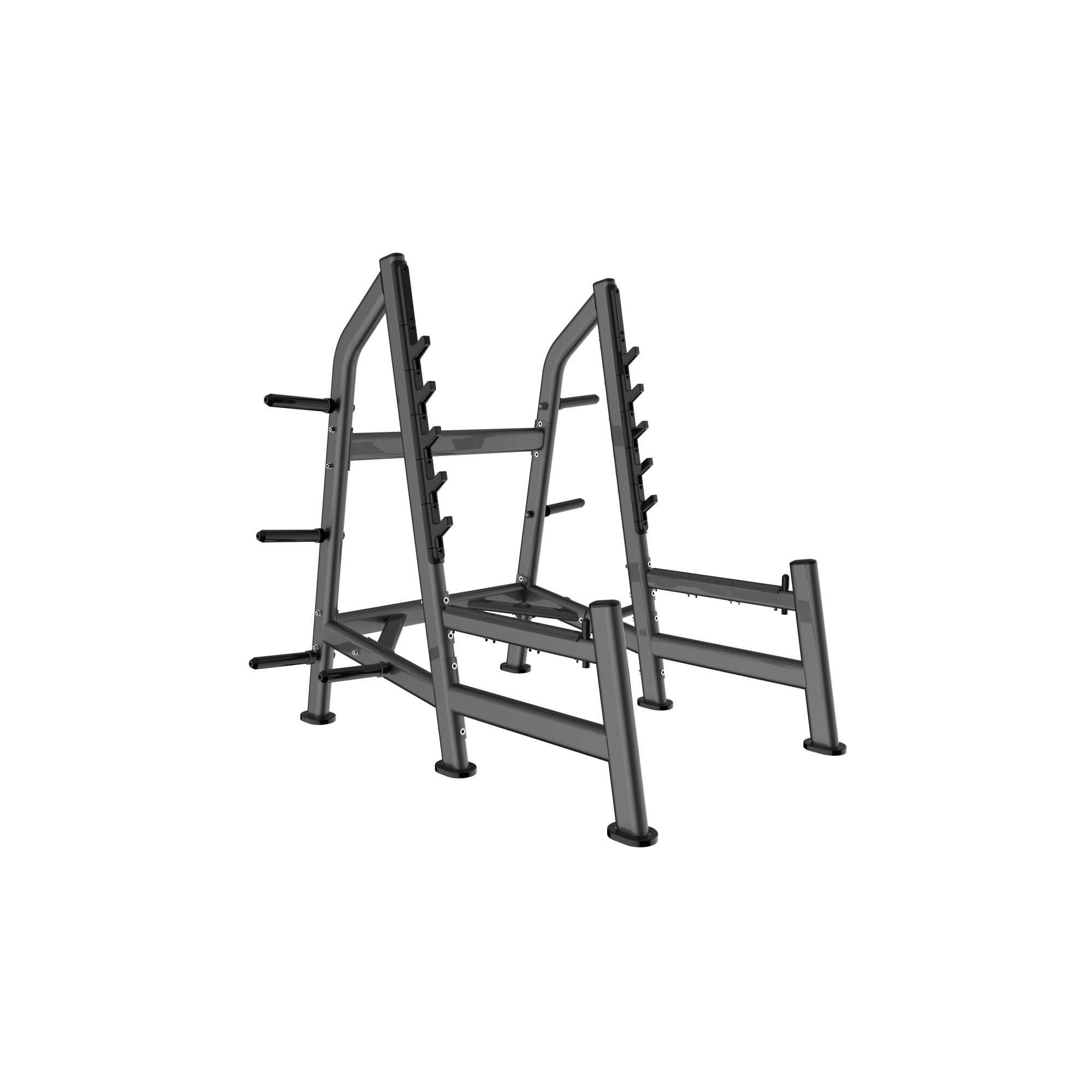 SUPORTE PARA AGACHAMENTO (OLYMPIC SQUAT RACK) - INTENSE - PRETO