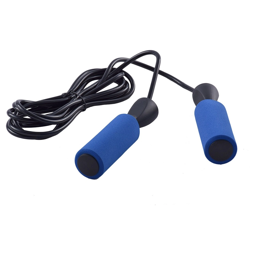 Corda De Pular Com Rolamento (Jump Rope With Bearings) - Bonafit - Azul