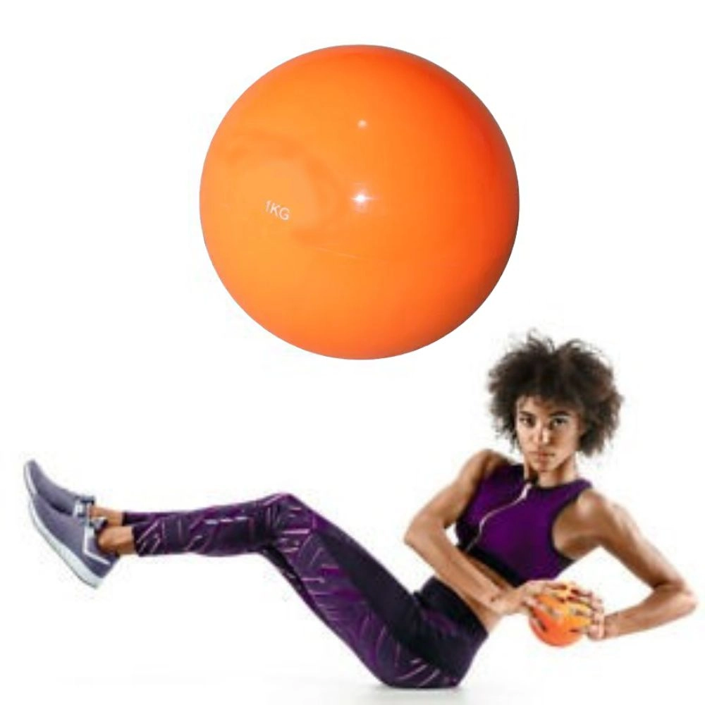 Kit 3 Bolas de Peso Tonificadora Exercícios de Ginástica, Pilates e Musculação