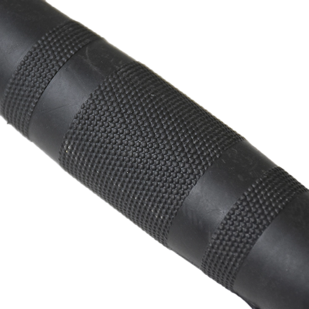 Puxador Pulley com Estribo 66cm Ahead Sports Cromado Pegada Emborrachada e Alta Resistência