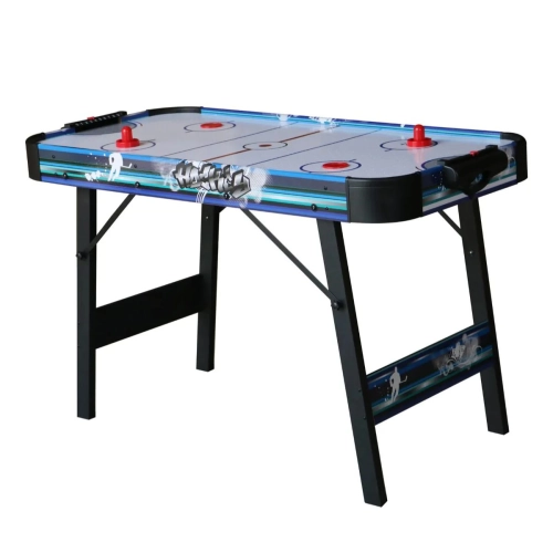 Mesa Hockey Air Completa Com Marcador Discos E Rebatedores