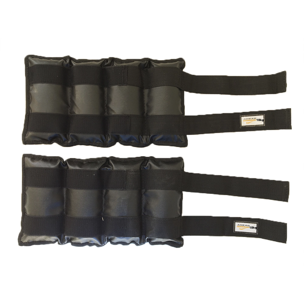 Kit Caneleira de Peso 10kg Cada + Ice Towel Ahead Sports para Treino Funcional, Musculação, Condicionamento Físico e Fortalecimento Muscular