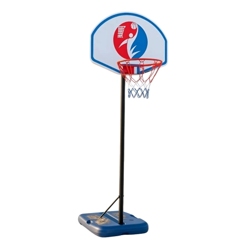 Cesta de Basquete Móvel Infantil com Altura Regulável Até 205 cm + Figurinhas da Copa