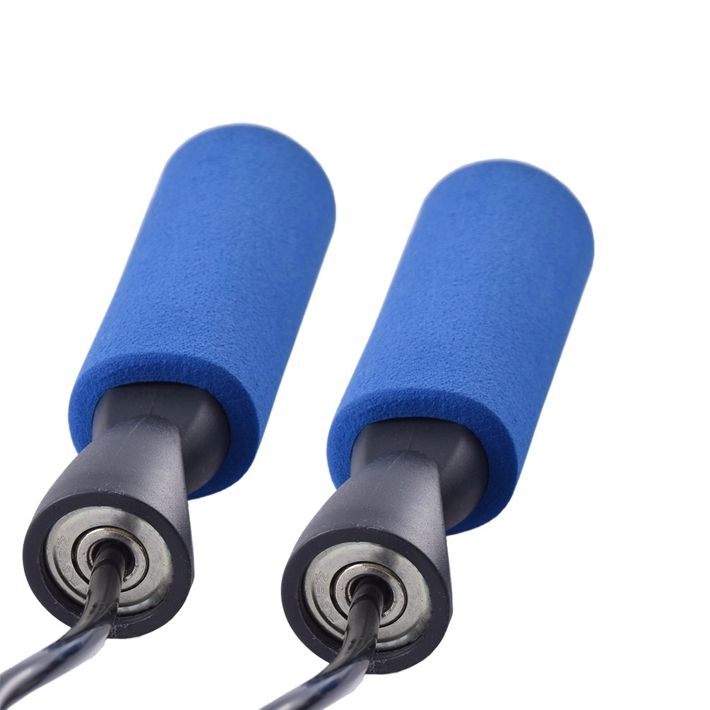 Corda De Pular Com Rolamento (Jump Rope With Bearings) - Bonafit - Azul