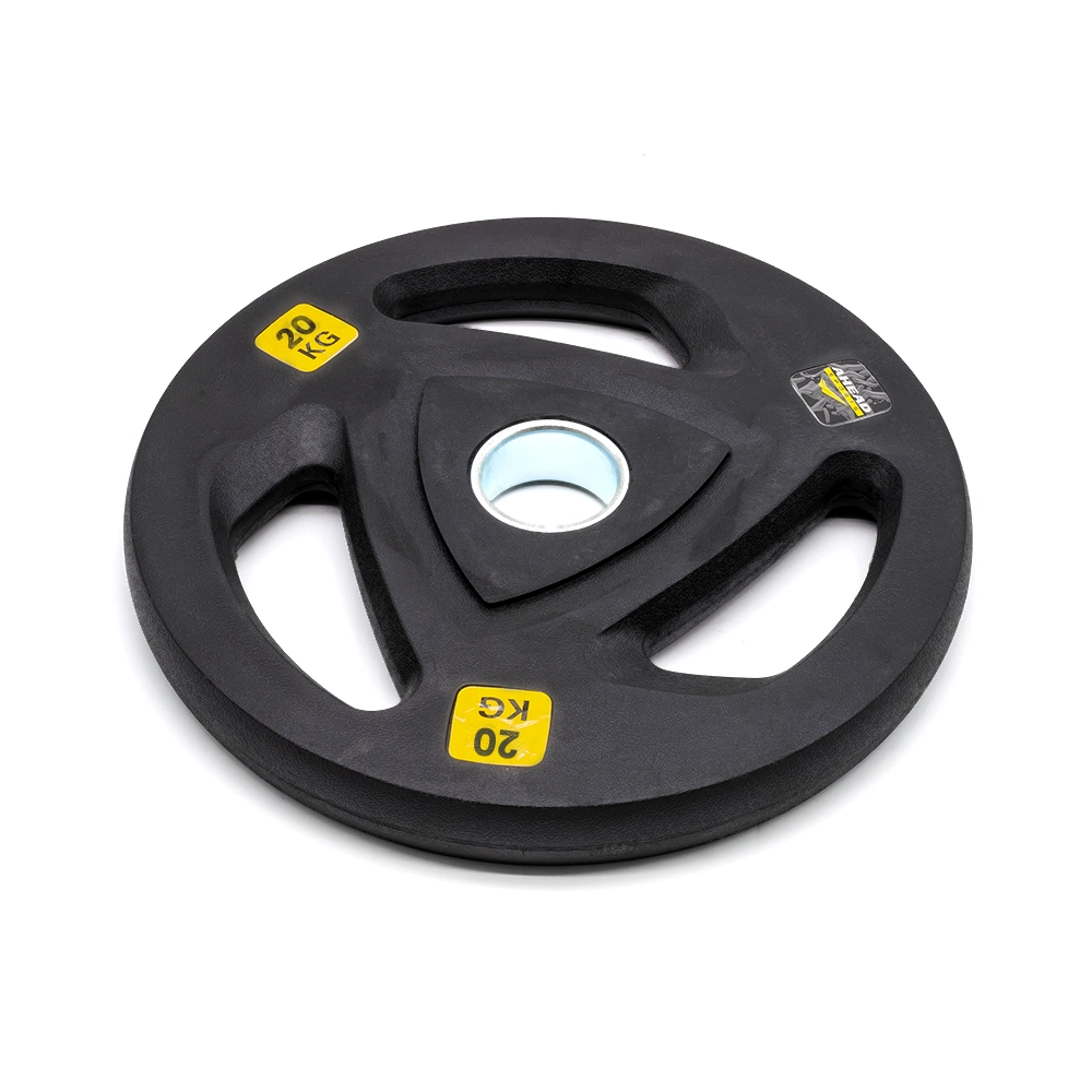 Anilha Vulcanizada Olímpica 20kg Musculação Ahead Sports Premium