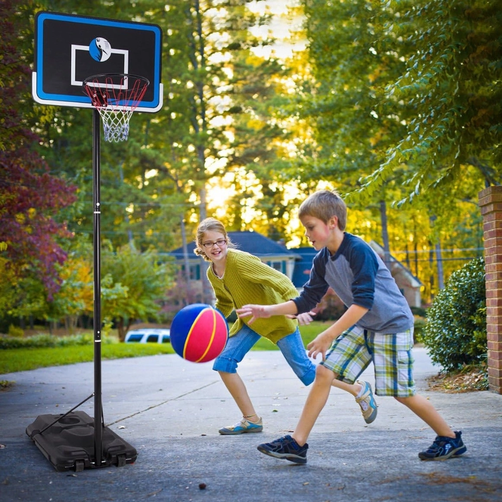 Tabela De Basquete Móvel Profissional Em Aço Cesta Em Nylon Bonafit