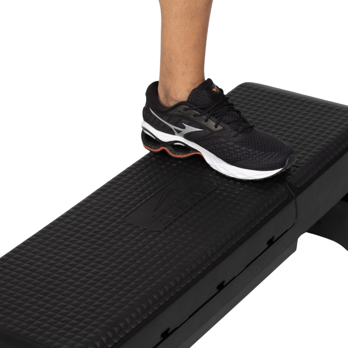 Banco Step Profissional com Pistão Regulável Ahead Sports Preto