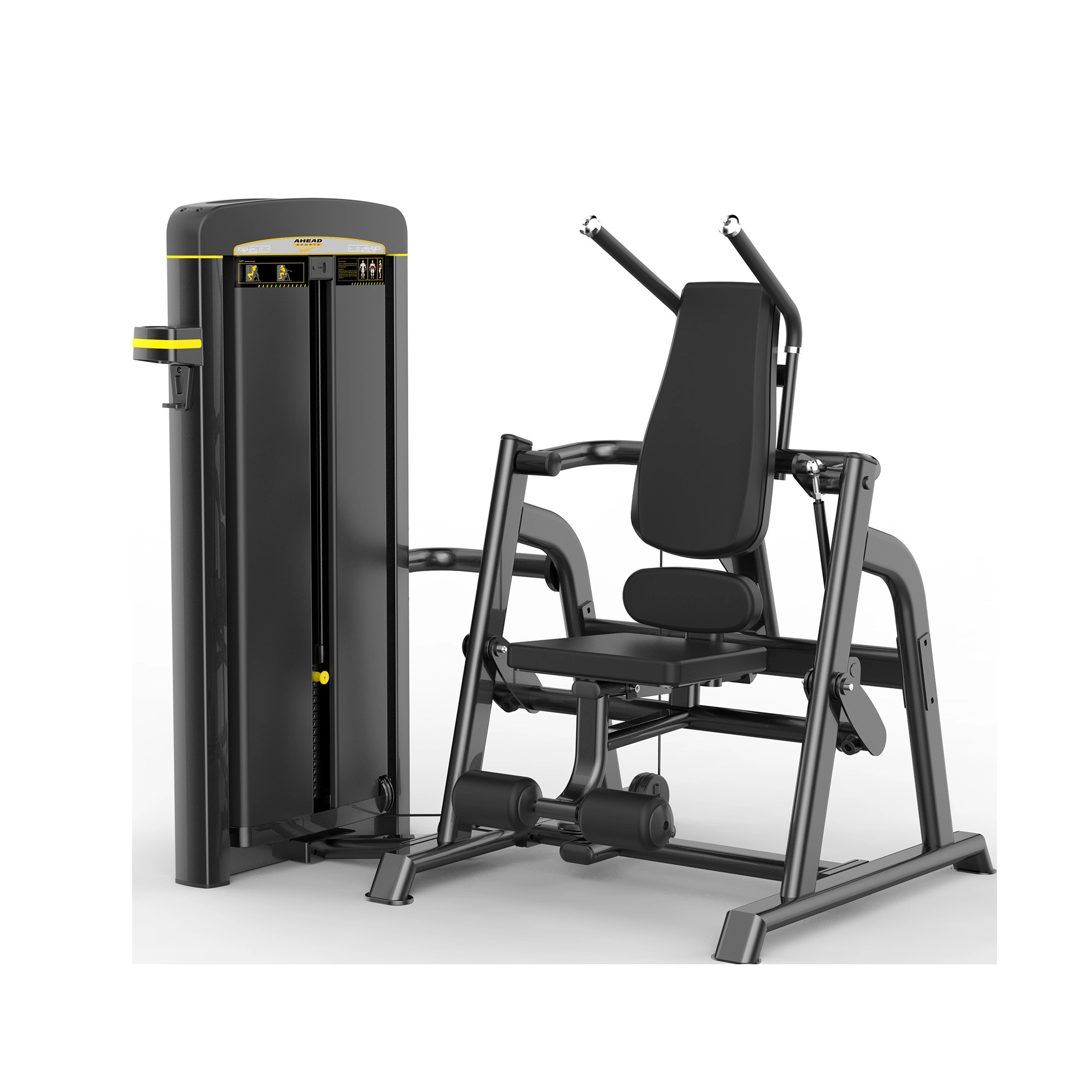 Máquina Abdominal Ajustável Absolute - Equipamento Profissional para Academia