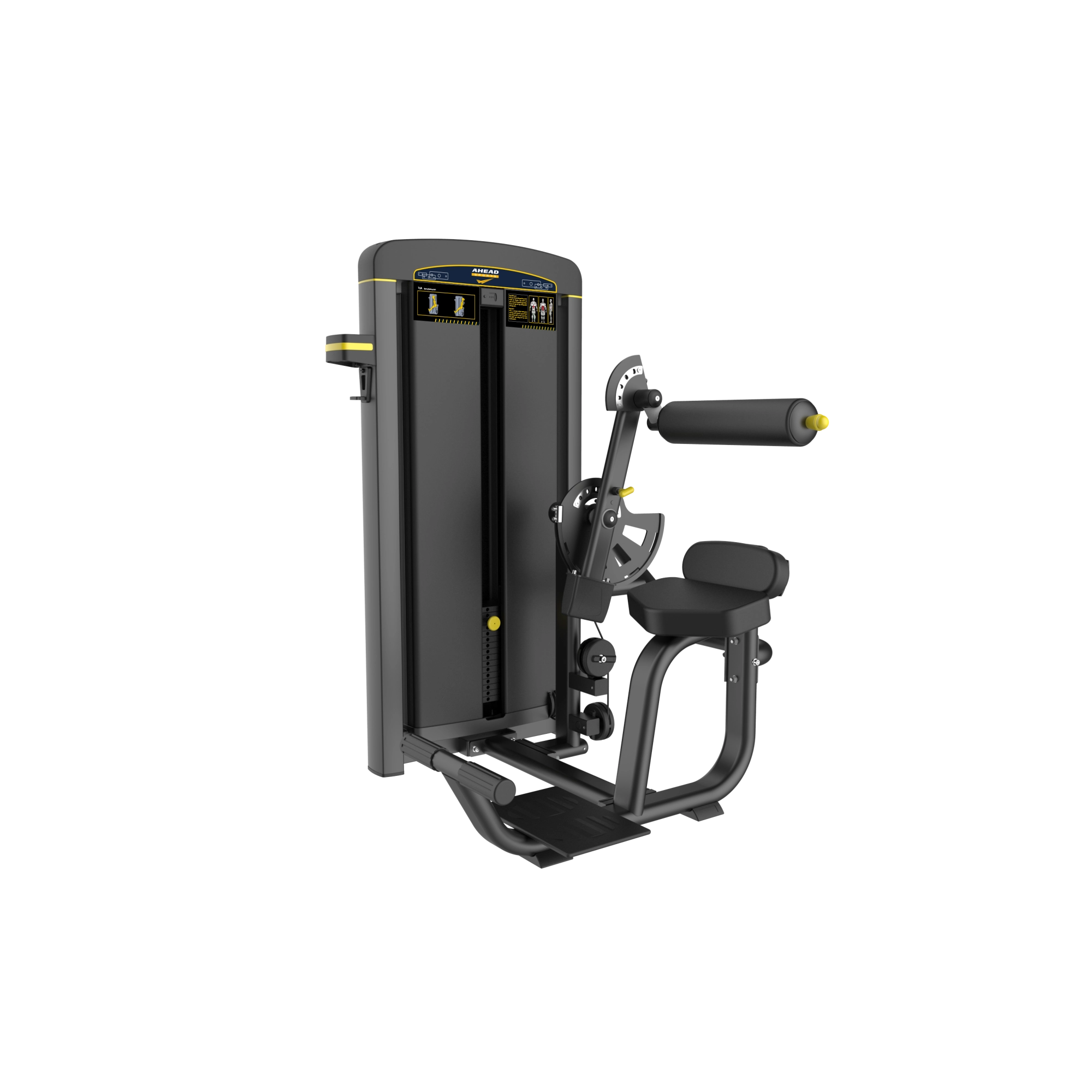 LOMBAR (LOWER BACK MACHINE) - ABSOLUTE - PRETO