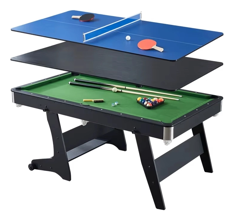 Mesa Multijogos Sinuca E Ping Pong Ahead Sports Dobrável