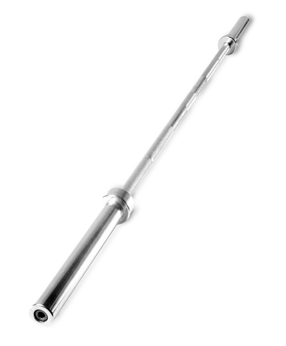 Barra Reta Olímpica Cromada 180cm Profissional para Academia e Musculação