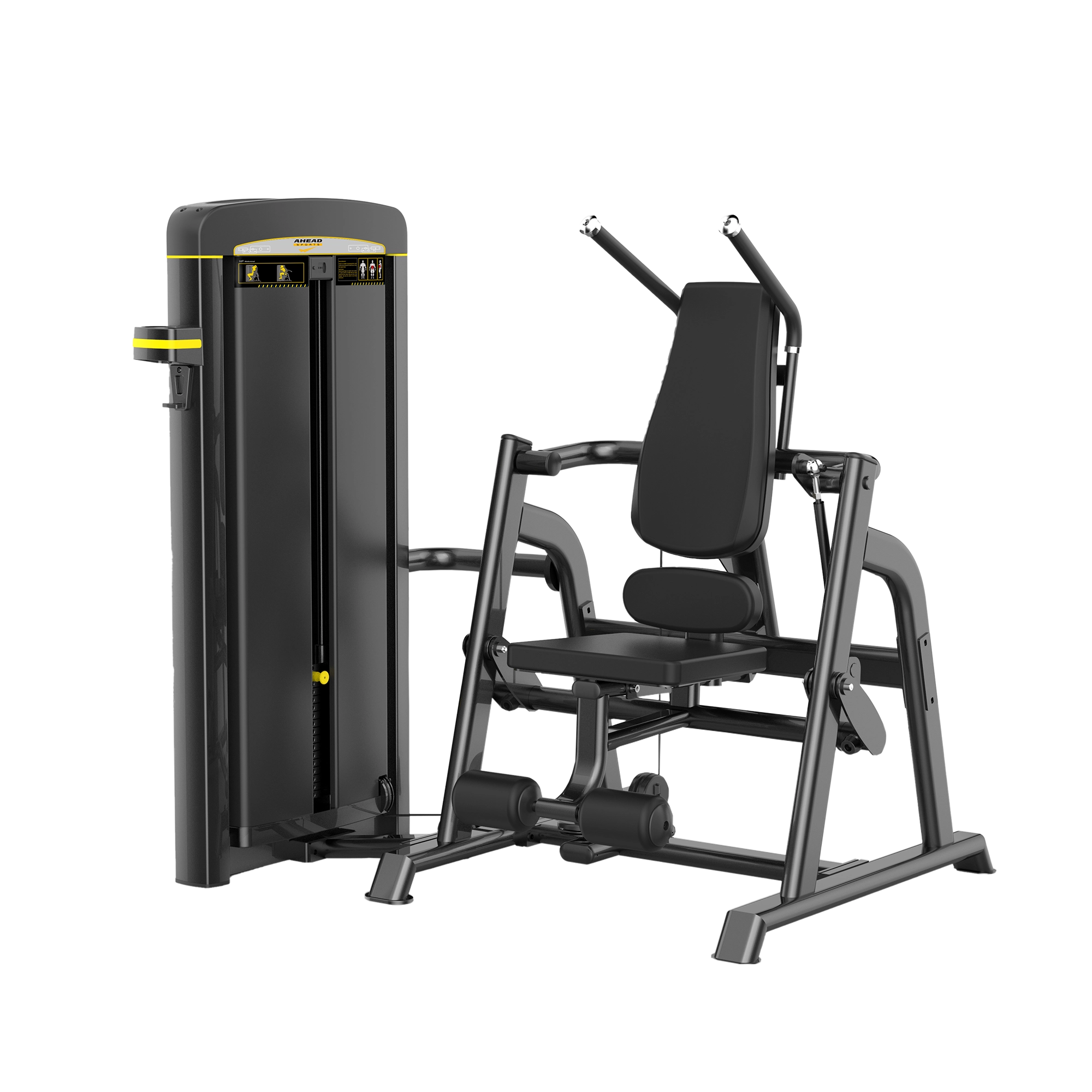 Máquina Abdominal Ajustável Absolute - Equipamento Profissional para Academia