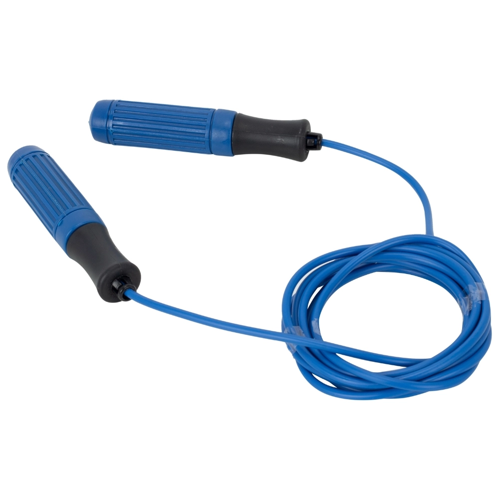 Corda De Pular Pegada Anatomica Azul (Anatomic Grip Jump Rope Blue) - Bonafit - Azul