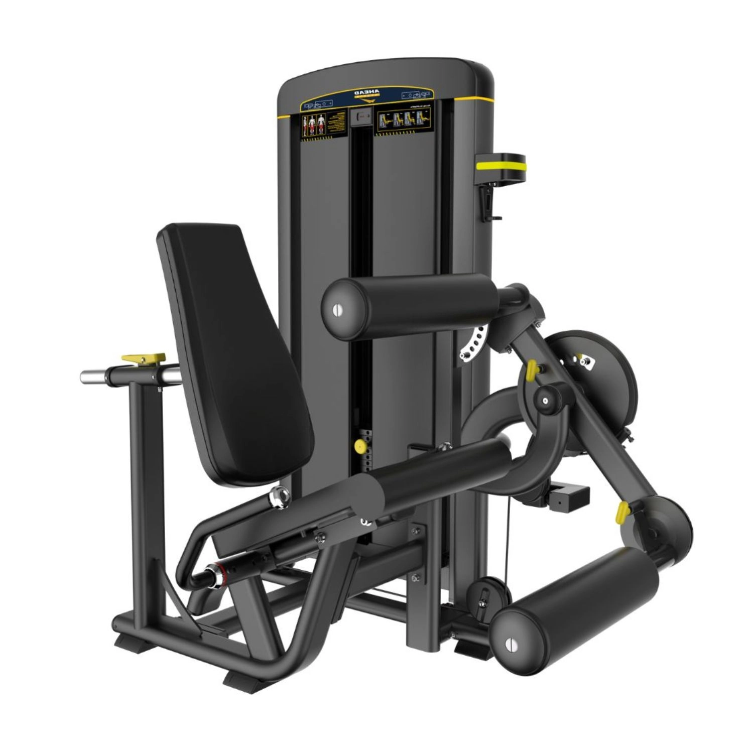 Máquina Extensora / Flexora de Pernas Profissional Ahead Sports Regulagem Ergonômica