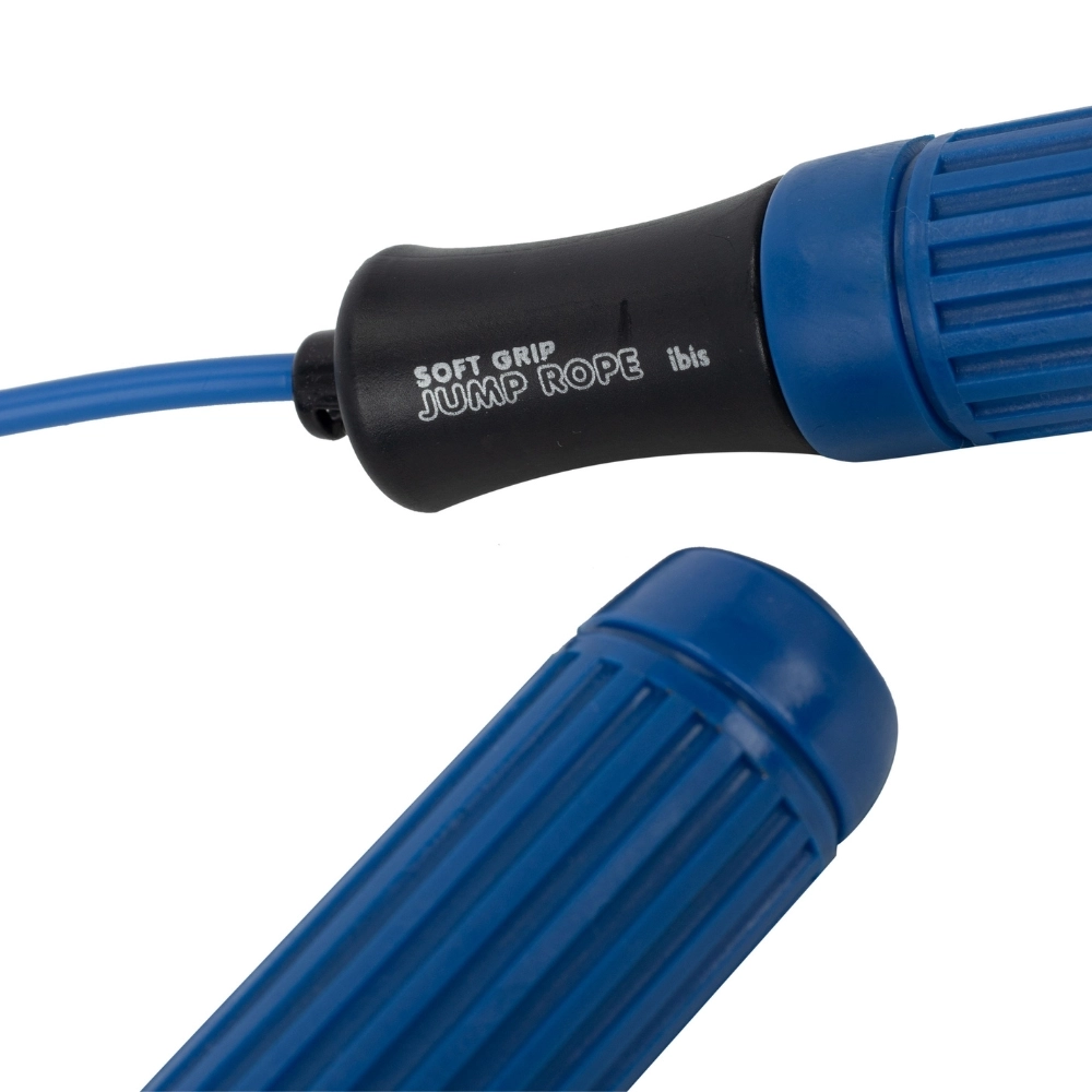Corda De Pular Pegada Anatomica Azul (Anatomic Grip Jump Rope Blue) - Bonafit - Azul