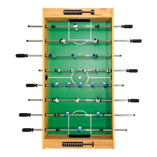 Mesa de Pebolim Totó em MDF com Suporte para Copo + Bolinhas e 5 Figurinhas da Copa