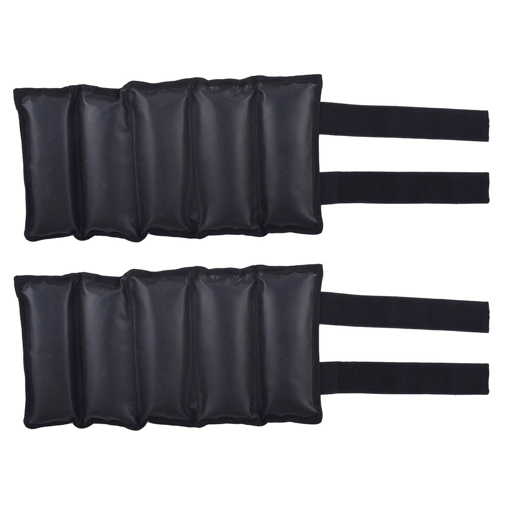 Par de Tornozeleiras Caneleira de Peso 10 kg Ahead Sports – Preto