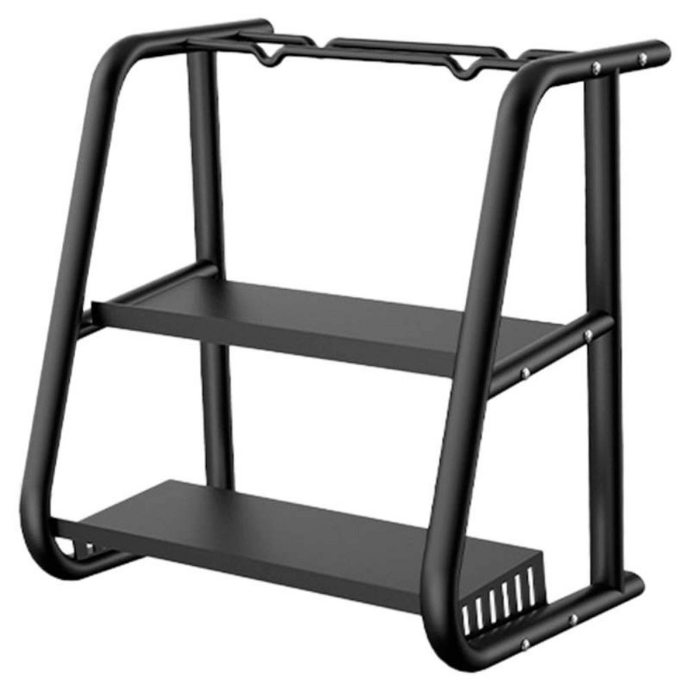 Suporte Para Kit Musculação 6 Em 1 Bonafit Preto 