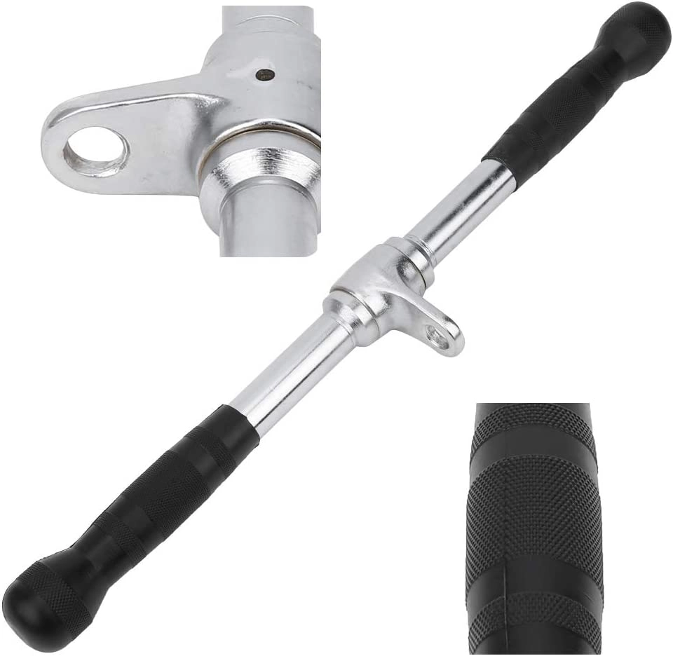 Pulley Puxador Reto Giratorio Emborrachado 50cm Ahead Sports
