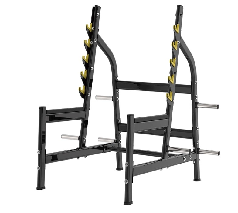 SUPORTE PARA AGACHAMENTO (SQUAT RACK) - CORE - PRETO