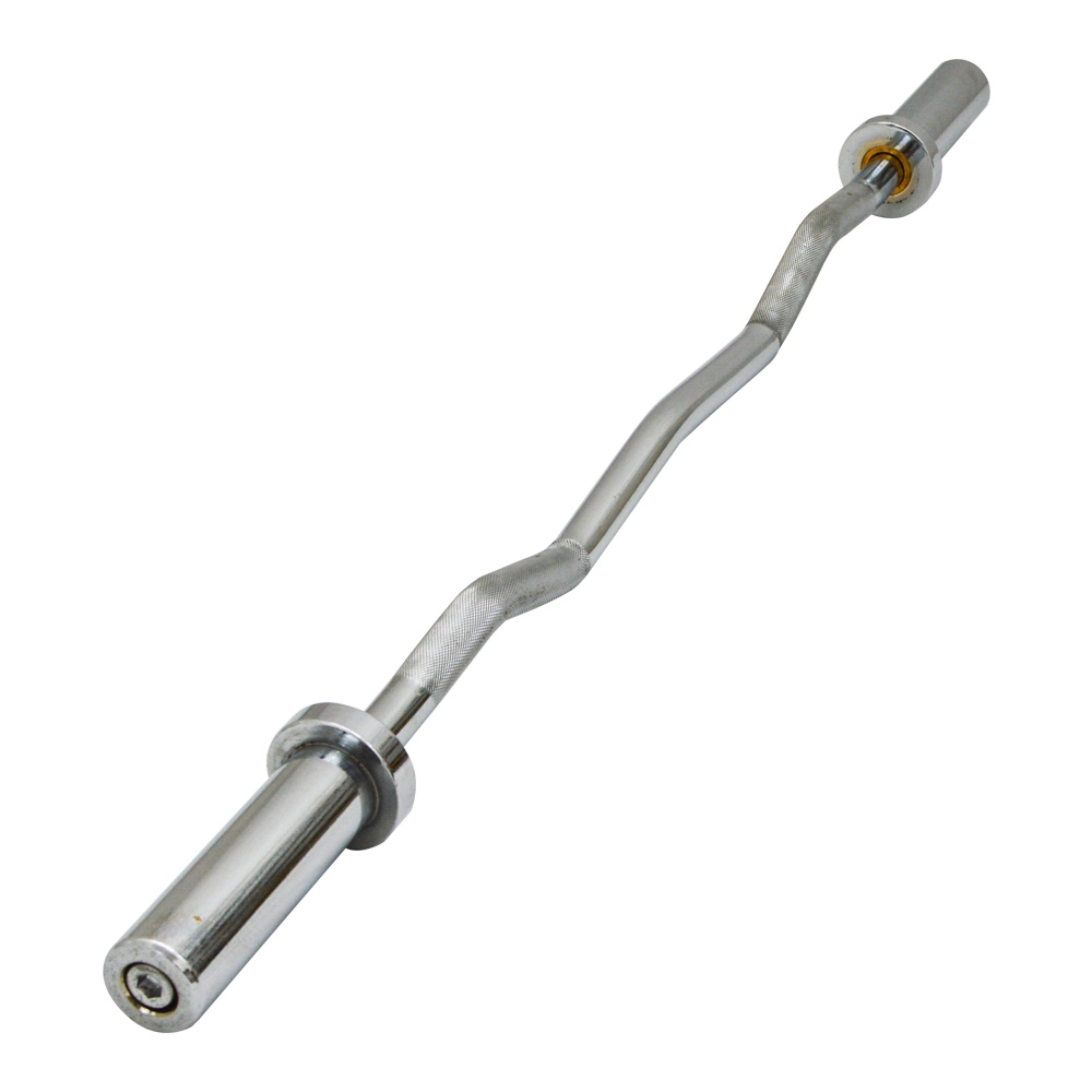 Barra W Olimpica Cromada 122Cm Ahead Sports As4102Z1 As - Cinza