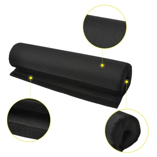 Protetor para Barra de Agachamento Bonafit em Espuma Preto