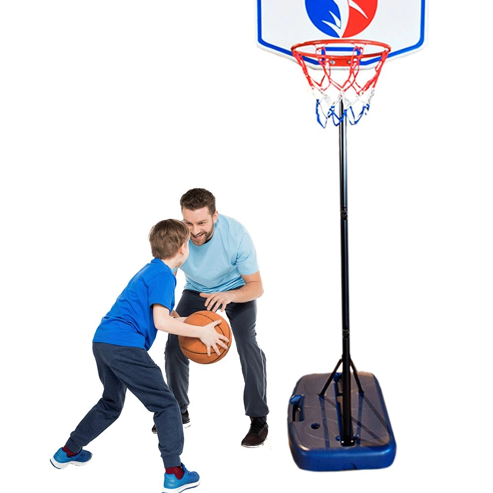 Cesta De Basquete Móvel Ajustável Bonafit Colorido