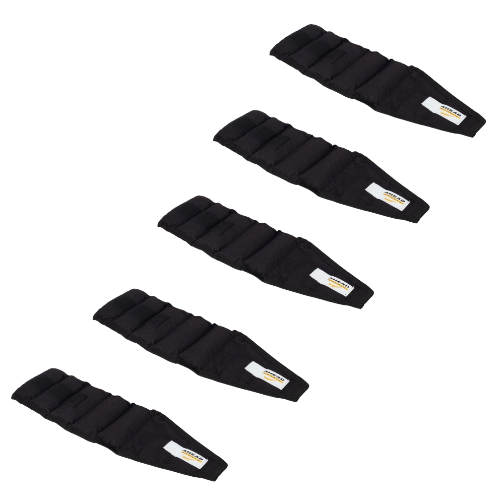 Kit Caneleiras Nylon 1 A 5kg Ultrafit Preto