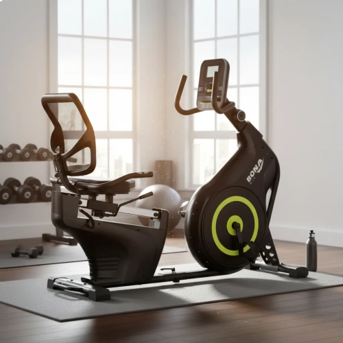 Bicicleta Ergométrica Horizontal Prime Comfort Bonafit Cor Preto 