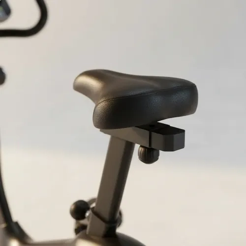 Bicicleta Ergométrica Vertical Residencial Bonafit Magnético 5kg Preto