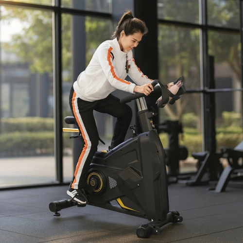 Bicicleta de Spinning Profissional Absolute Ahead Sports 13kg Volante 150kg