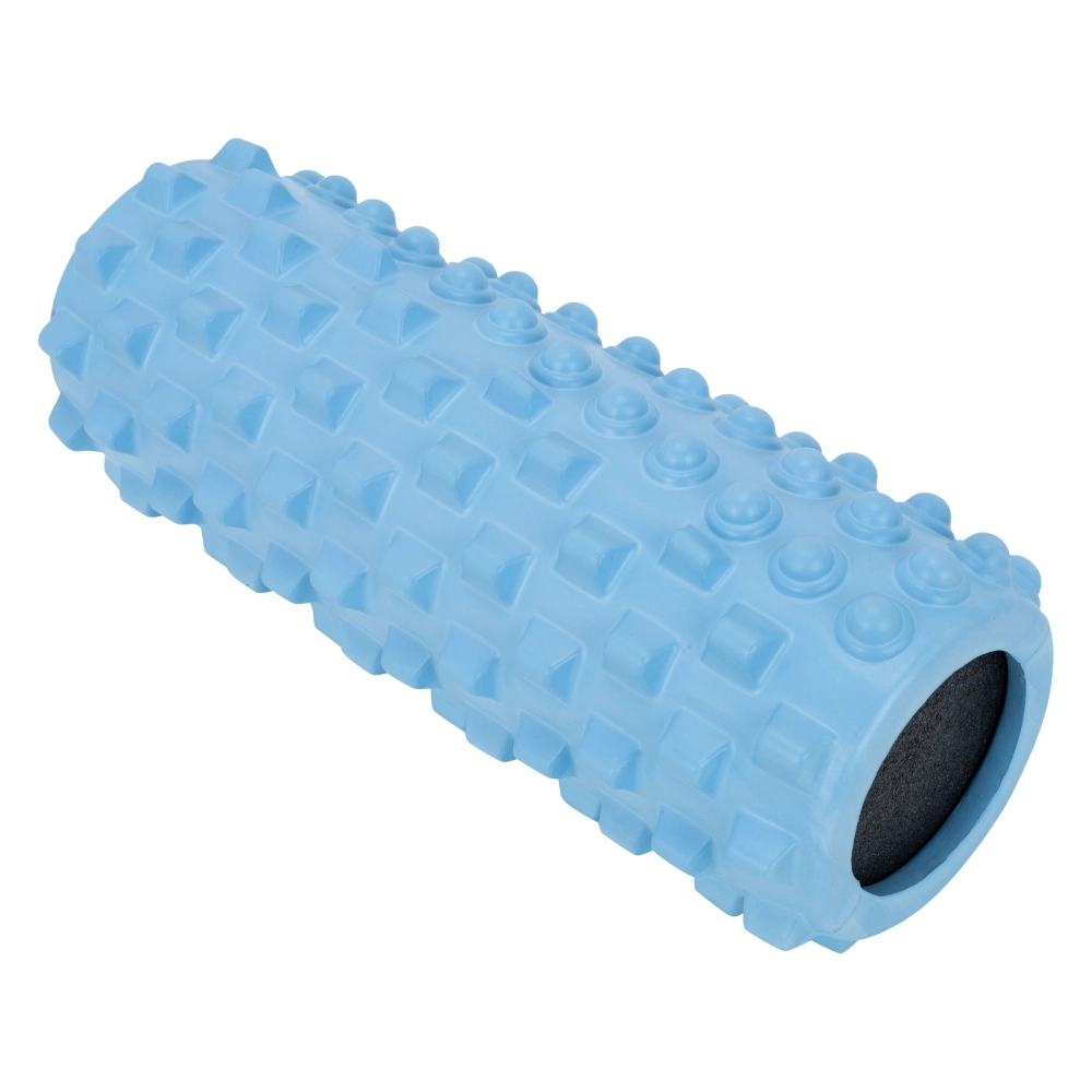 Rolo De Massagem Liberação Miofacioal Fisioterapia (Foam Roller) - Bonafit - Azul Claro