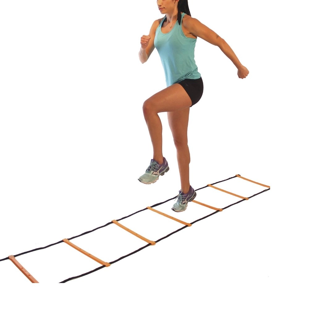 Escada Agilidade Pvc 8 Degraus (Agility Ladders) - Ultrafit - Amarela