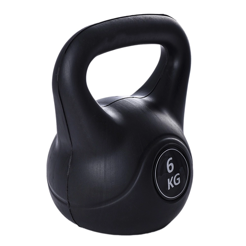 KETTLEBELL BLACK CIMENTO 6 KG