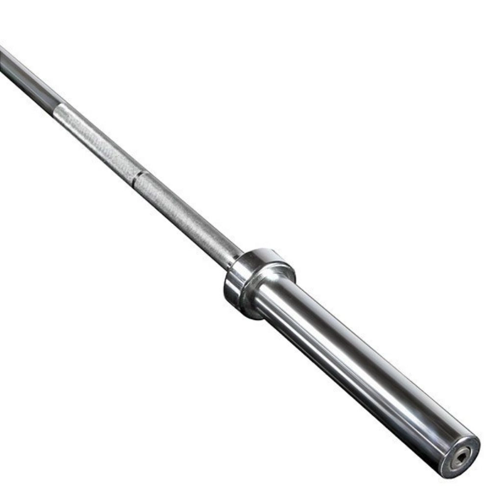 Barra Reta Olímpica Cromada 180cm Profissional para Academia e Musculação