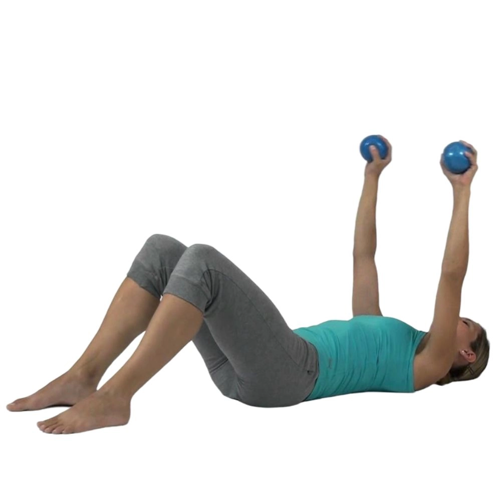 Kit 3 Bolas de Peso Tonificadora Exercícios de Ginástica, Pilates e Musculação