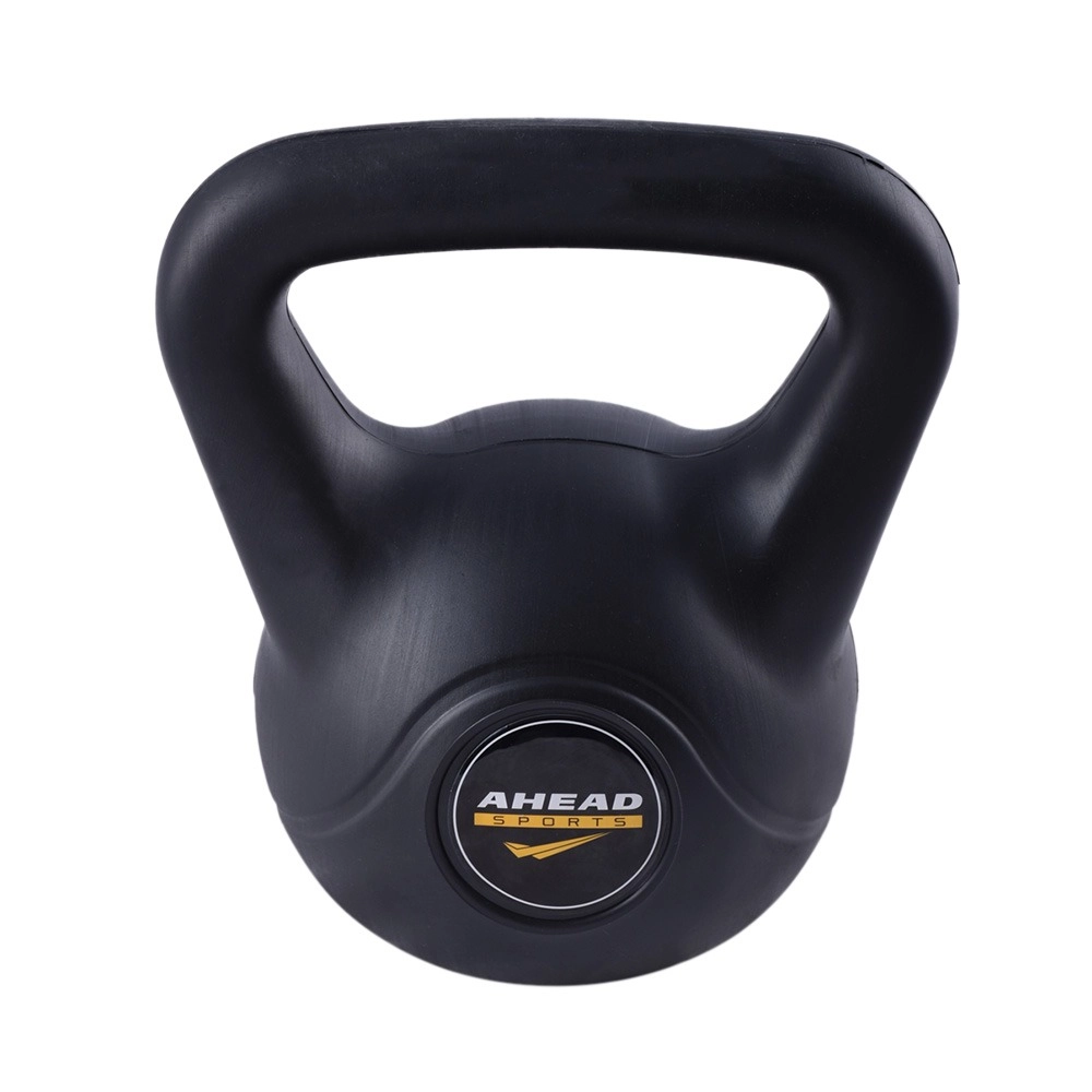 Kettlebell Black Cimento 8 Kg (Black Cement Kettlebell 8Kg) - As - Preto