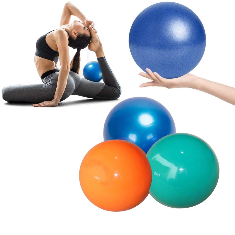 Kit 3 Bolas de Peso Tonificadora Exercícios de Ginástica, Pilates e Musculação