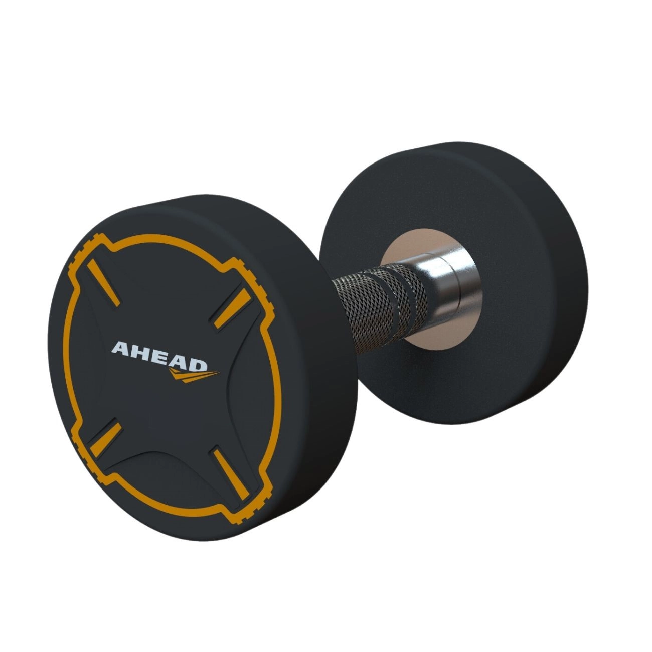 DUMBELL REDONDO TPU VULCANIZADO ABSOLUTE 27.5KG