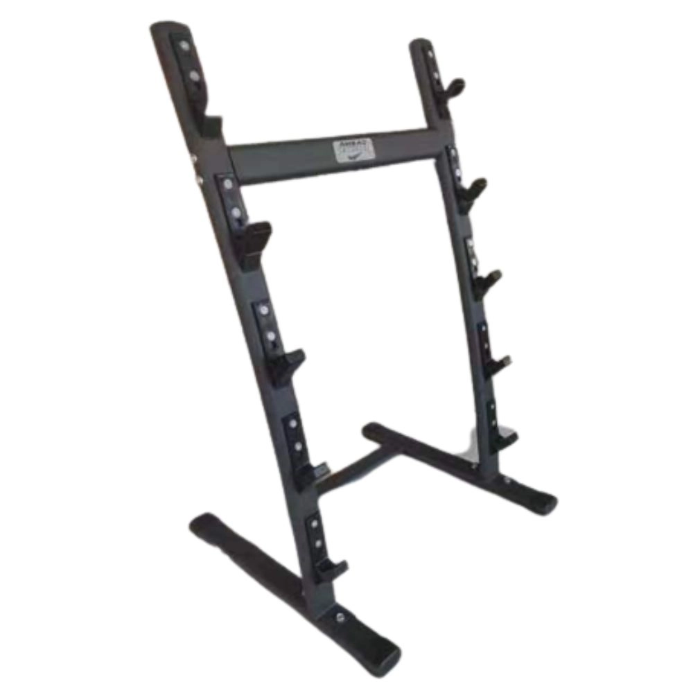 Suporte Para Barra Montada 5 Posições (Dumbbell Rack) - First - Preto