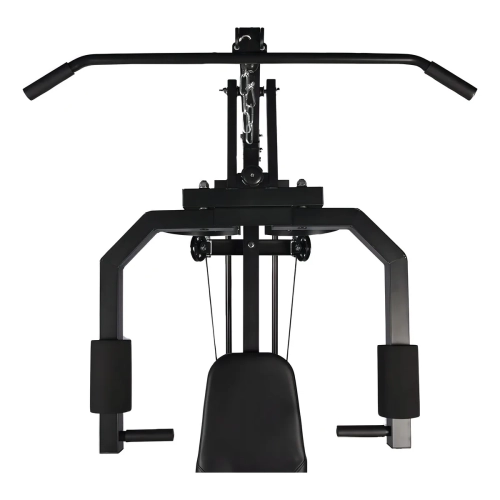 Estação De Musculação Academia Bonafit 45kg Preta Preto Aparelho Ginastica